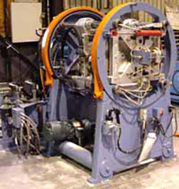 Photo of a core room casting machine