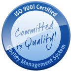 ISO 9001 Certified badge